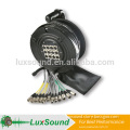audio snake cable drum with portable handle